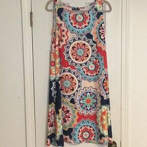 New SHEIN  Colorful Summer Flare Dress